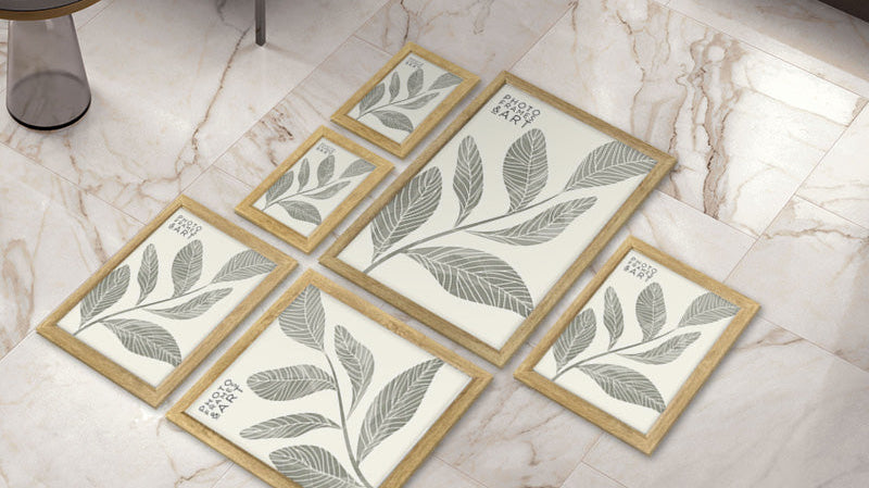 How to Create a Gallery Wall With Mixed Frame Sizes