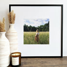 Oversized Mount Wooden 20x20 Black Frame for 10x10