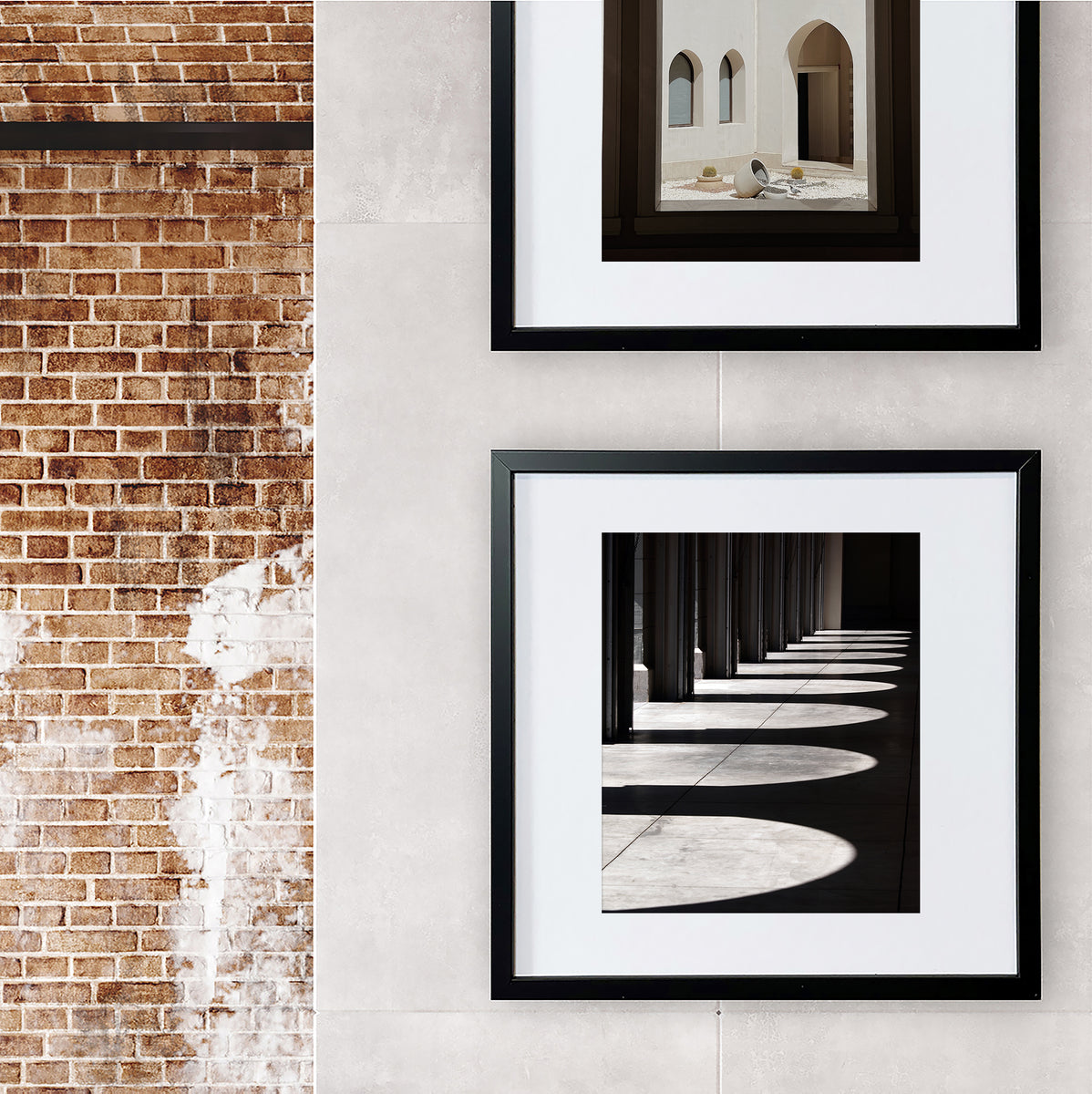 Wood Photo Frame 14x14" for 10x8" with oversized mount PF&A PF&A