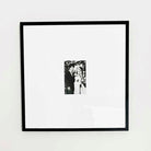 Oversized Mount Wooden 18x18 Black Frame for 6x4 with a Photo of a Couple on their Wedding Day
