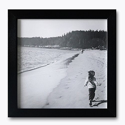 Oxford Black Photo Frame 8x8" No Mount - photoframesandart