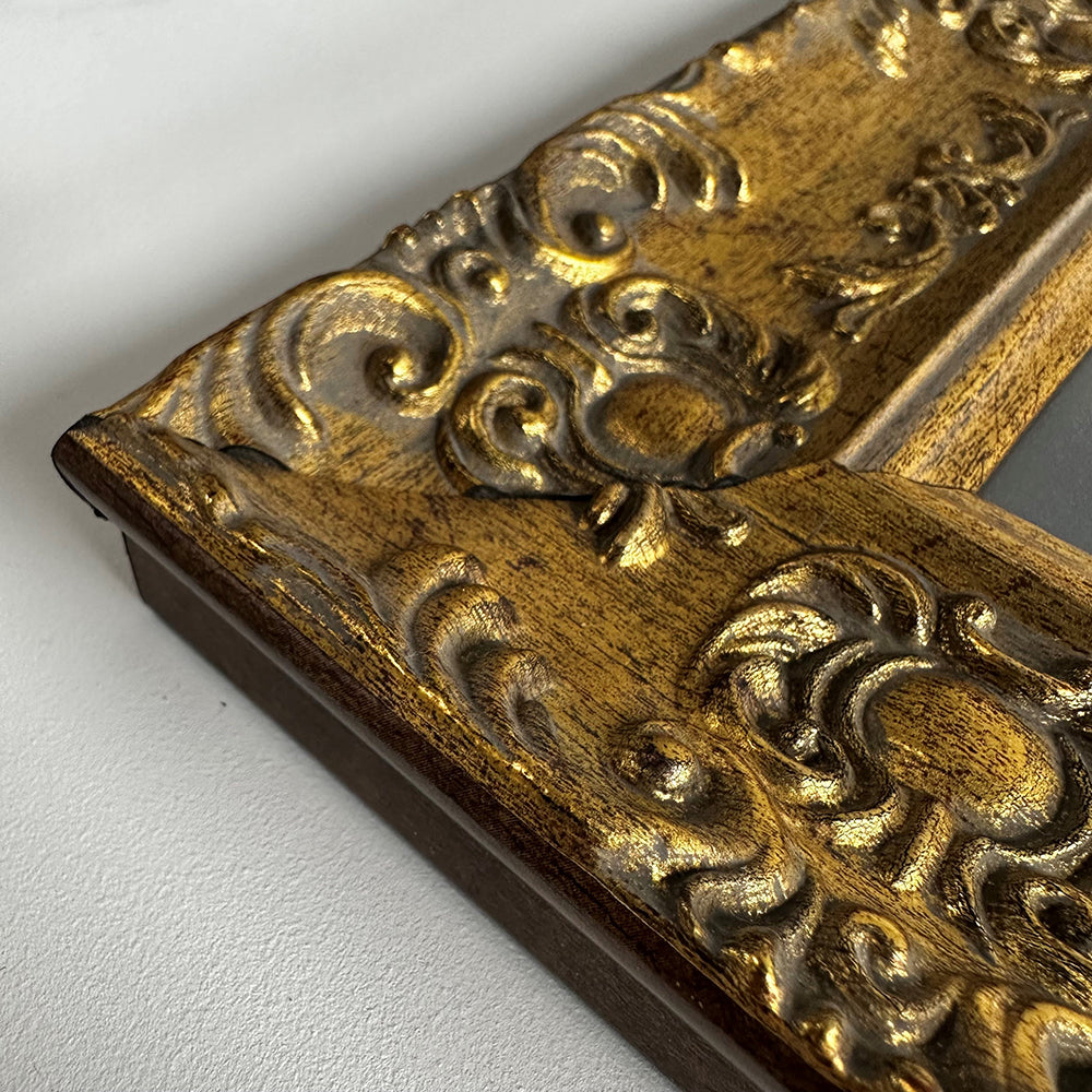 Corner of Gold Antique Photo Frame