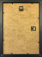 14 x 9" Oxford Black Photo Frame Suitable For A CD And It's Cover With A White Mount - photoframesandart