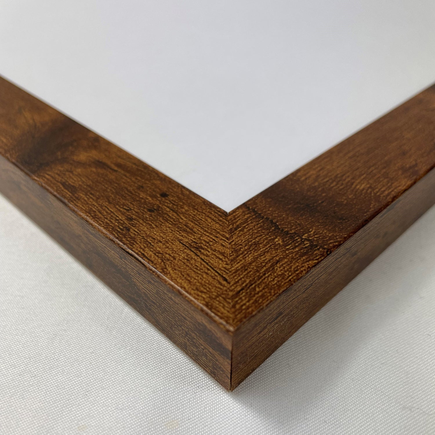 Corner of Rustic Oxford Photo Frame