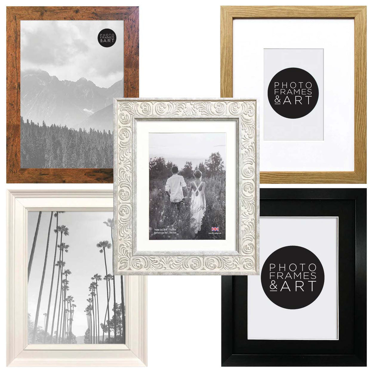 10x8 Photo Frames Photo Frames and Art PF&A Photo Frames & Art