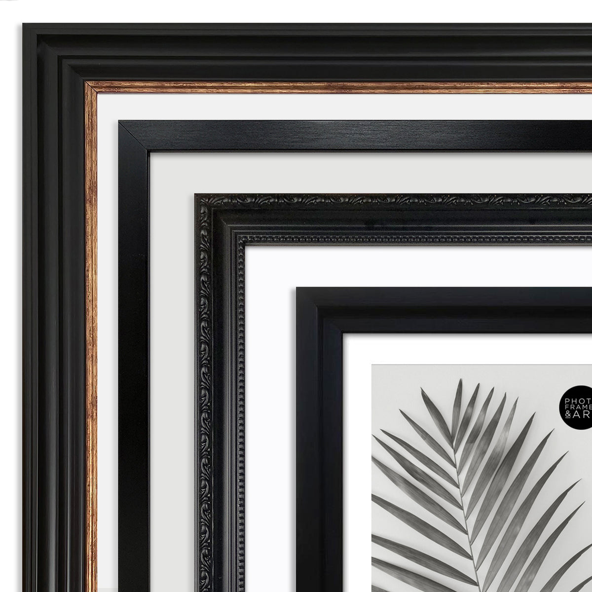 Black Photo Frames | A2, A3 & A4 Picture Frame – Photo Frames & Art