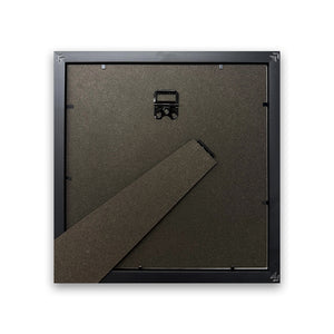 10x10 Frame For 8x8 With Glass | Silk Black