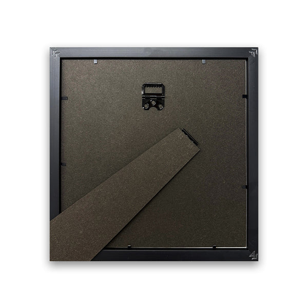 10x10 Frame For 8x8 With Glass | Silk Black