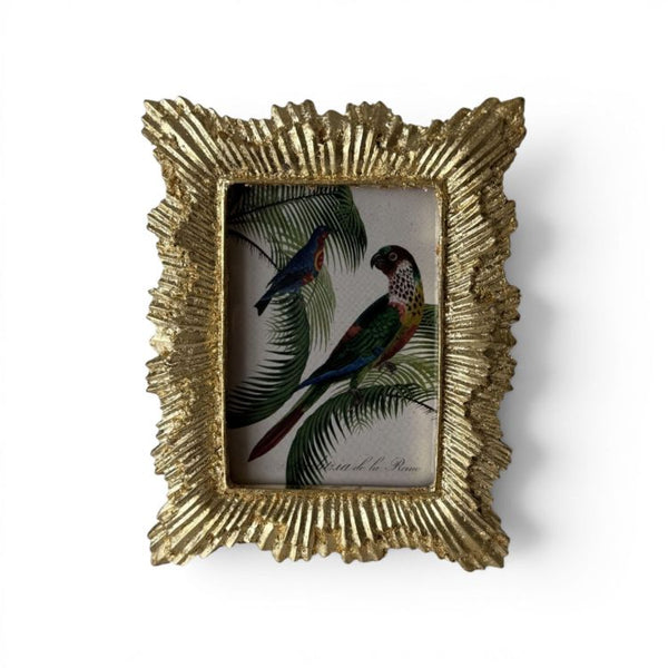 Sunburst Mini Gold Frames | Set of 2