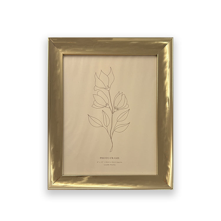 10x8" Photo Frame | Metallic Gold