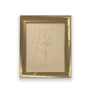 10x8" Photo Frame | Metallic Gold