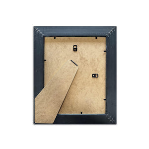 10x8" Shabby Chic Photo Frame With Soft White Mount | Vintage Black