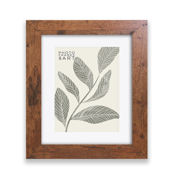 Everyday 10x8" For 8x6" Photo Frame | Rustic Wood Effect