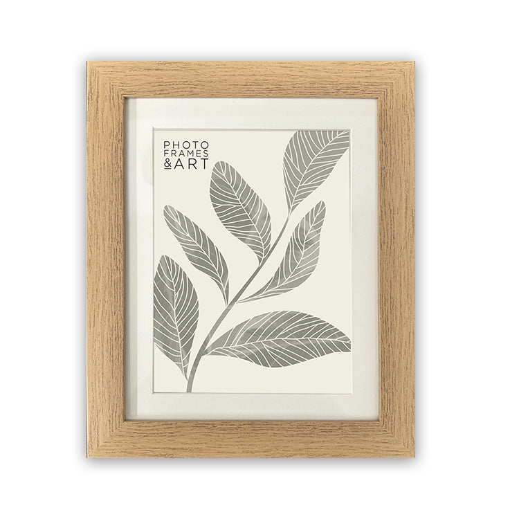 Everyday 10x8" Photo Frame With Mount | Milano Oak Effect