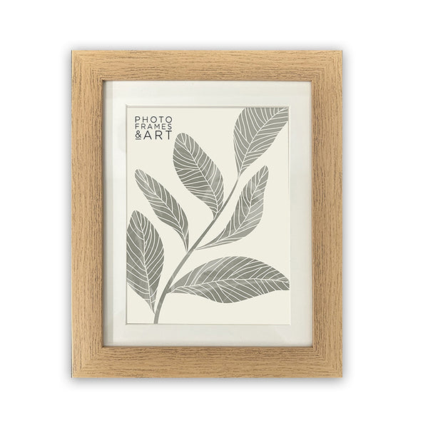 Everyday 10x8" Photo Frame With Mount | Milano Oak Effect