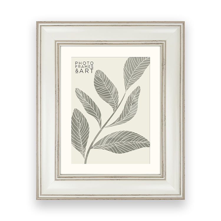 Everyday 10x8 Photo Frame With Mount | Madison Cream