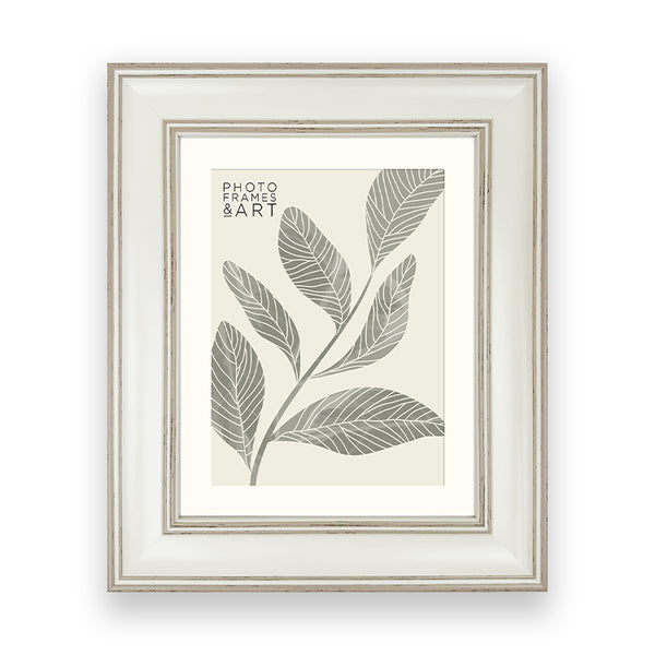 Everyday 10x8 Photo Frame With Mount | Madison Cream