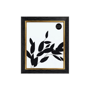 Black and Gold Photo Frame | 10x8"