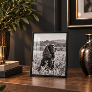Black Metal Photo Frame | Available in 5 Sizes