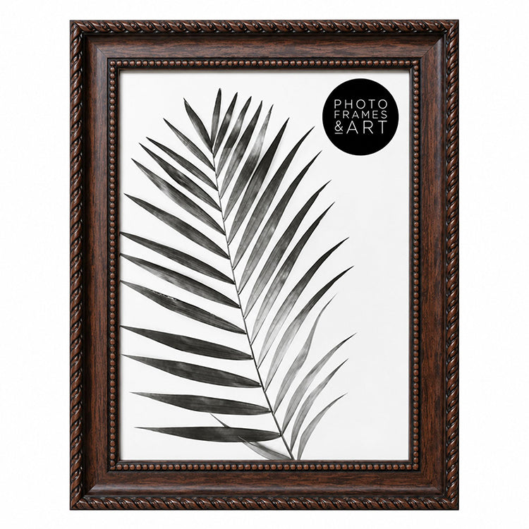 10x8" Photo Frame | Tuscan Dark Wood Effect