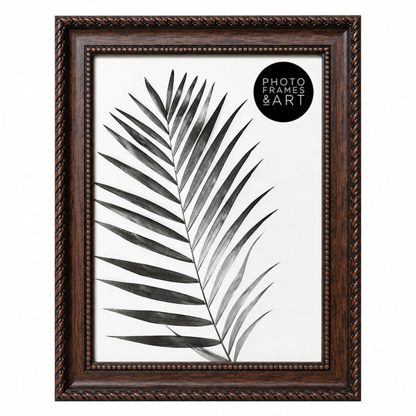 10x8" Photo Frame | Tuscan Dark Wood Effect