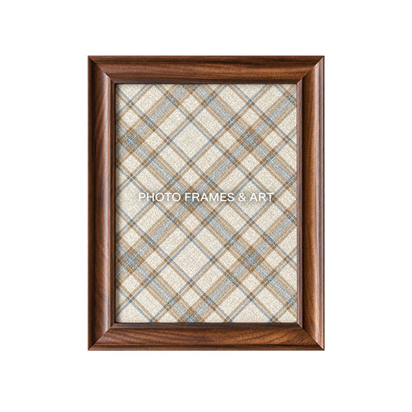 10x8 Walnut Effect Photo Frame With Glass | Weymouth