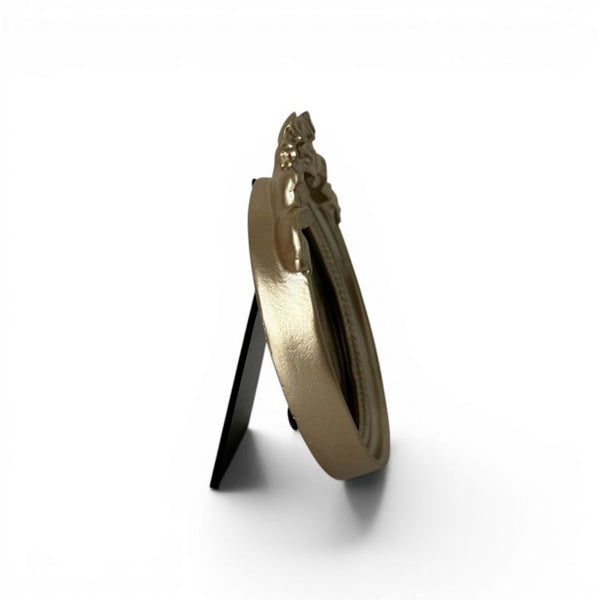 Mini Bow Circular Frame| Gold Effect