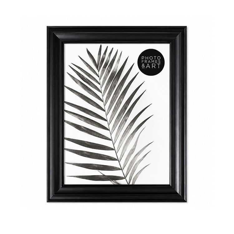 12x10 Photo Frame with Glass | Surrey Black