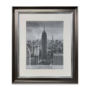 Everyday 12x10 Photo Frame With Mount | Geneva Gunmetal