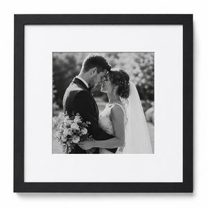 12x12" for 8x8" Image Mount | Bright White