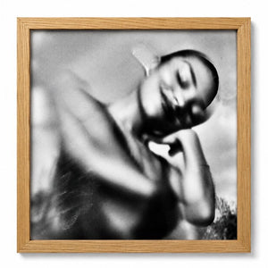 Set of 2 12" Vinyl Album Cover Frames | Oxford Oak Effect