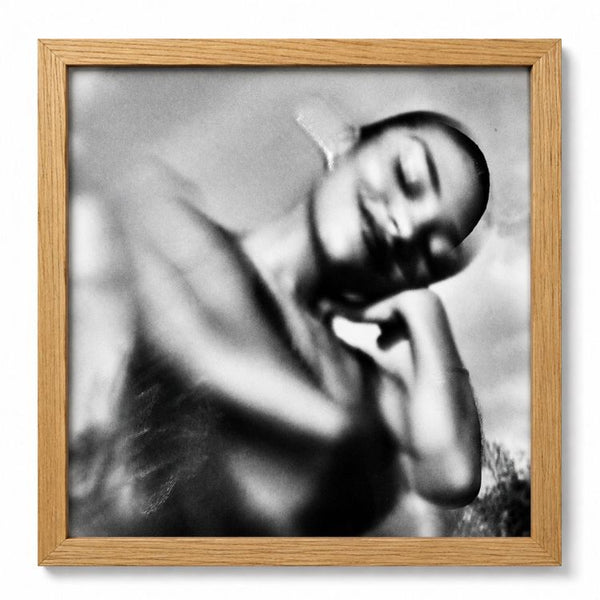 Set of 2 12" Vinyl Album Cover Frames | Oxford Oak Effect