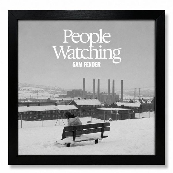 12" Vinyl Album Cover Frame | Oxford Black