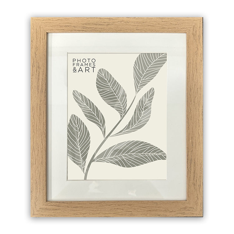 Everyday 12x10" Photo Frame With Mount | Milano Oak Effect