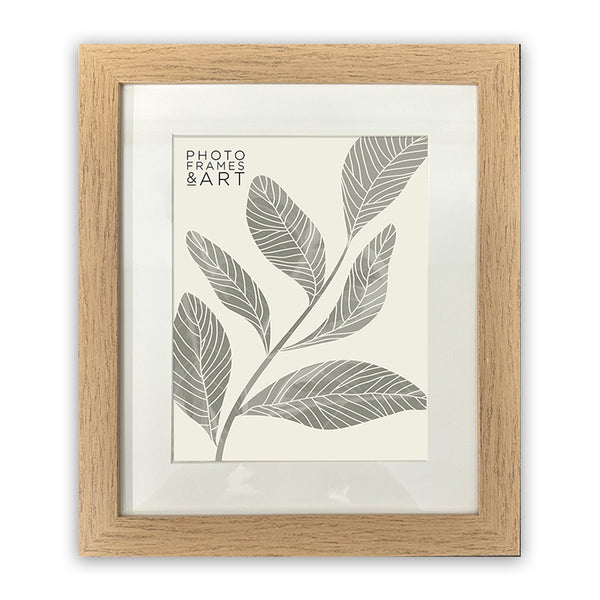 Everyday 12x10" Photo Frame With Mount | Milano Oak Effect