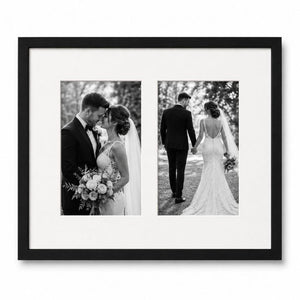 12x10" for 2 6x4" Images Mount | Soft White