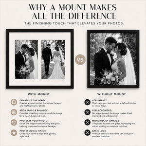 12x10" for 2 6x4" Images Mount | Soft White