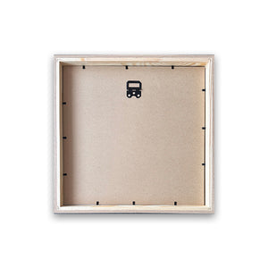 New- 12x12" for 8x8" Wooden Oak Effect Photo Frame | Hartland Collection