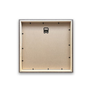 New - 12x12" for 8x8" Wooden Washed Walnut Effect Photo Frame | Hartland Collection