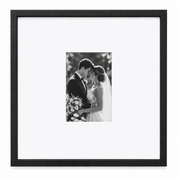 12x12" for 6x4" Image Mount | Bright White