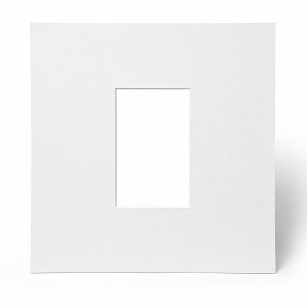 12x12" for 6x4" Image Mount | Soft White