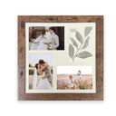 12x12" Collage Frame | Rustic