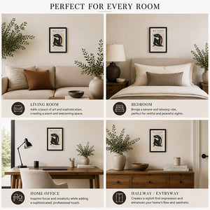 14x11 Photo Frame with Glass | Surrey  Black