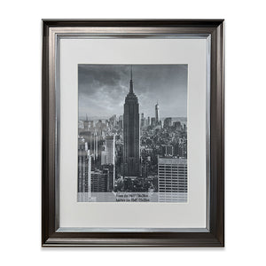 Everyday 14x11 Photo Frame With Mount | Geneva Gunmetal