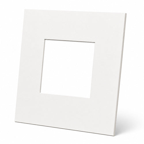 14x14" for 8x8" Image Mount | Soft White