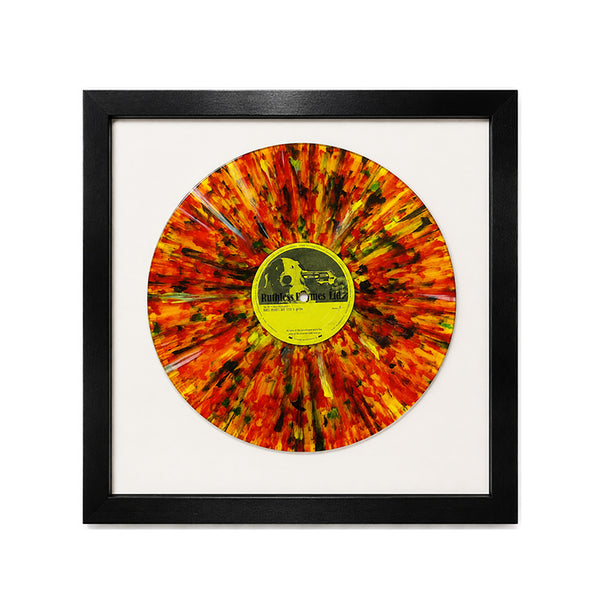 Set of 3 12" Vinyl Frames with White Mount (14"x14") | Oxford Black