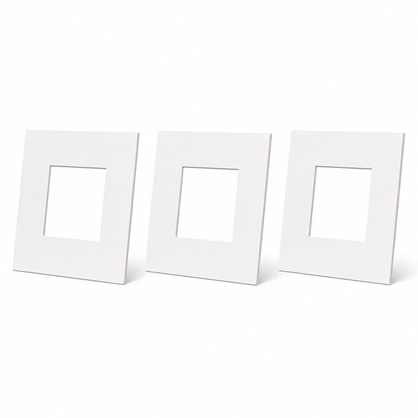14x14" for 6x6" Image Mount | Soft White