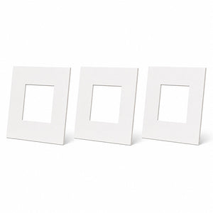 14x14" for 8x8" Image Mount | Soft White