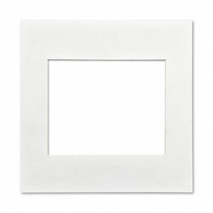 14x14" for 10x8" Image Mount | Soft White