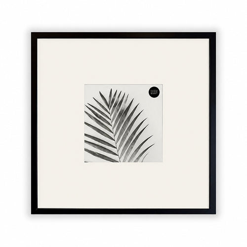 Oversized Mount Wooden 14x14" Black Frame For 6x6" | Signature Collection